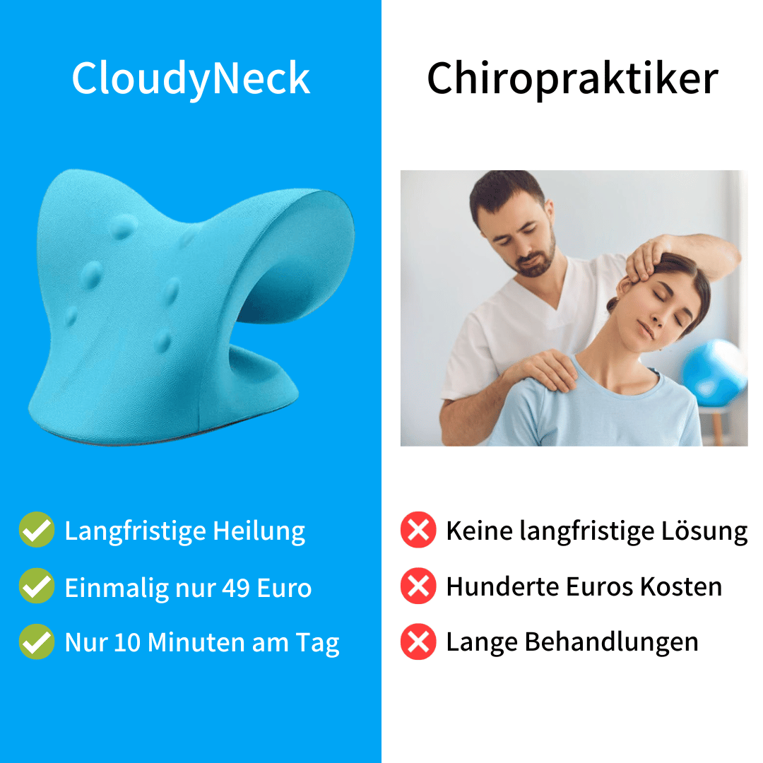 CloudyNeck - Innovatives Nacken-Massagegerät für sofortige Entspannung